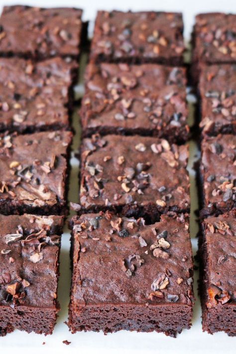 Vegan Aquafaba Brownies | Sweet Tucker Aquafaba Brownies, Aqua Faba, Aquafaba Recipes, Vegan Brownies Recipe, Picky Eaters Kids, Vegan Brownie, Fireworks Display, Gf Recipes, Before Midnight