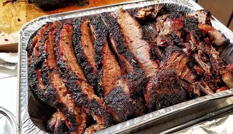 Best Way to Reheat Brisket Reheating Brisket, Reheat Brisket, Meat Types, Brisket Meat, Hanukkah Recipes, Brisket Flat, Brisket Oven, Tender Brisket, How To Cook Brisket