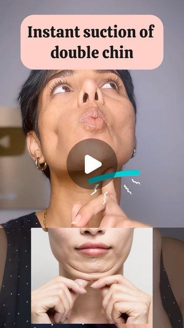 Face Sculpting Exercises, Exercises For Double Chin, Beginner Exercise, Yoga Face, Facial Exercise, Massage Routine, Double Chin Exercises, Saving Face, Face Massage Techniques