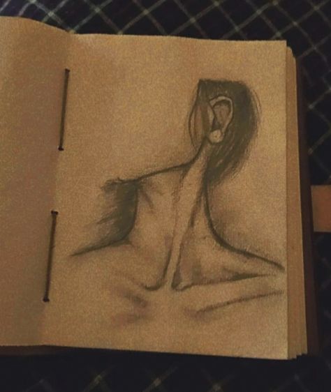 Art, sketching, female body art, love, passion Neck Drawing Female, Neck Bone Drawing, Neck Sketches Female, Neck Sketch, Bone Drawing, Neck Drawing, Your Silence, Neck Bones, Pinterest Hair