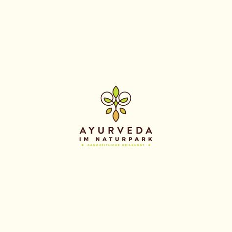 Ayurveda Logo Design Ideas, Ayurvedic Logo Design, Ayurveda Logo Design, Ayurvedic Logo, Ayurveda Logo, 69 Logo, Sustainable Branding, Logo Color Combinations, Wellness Logo Design