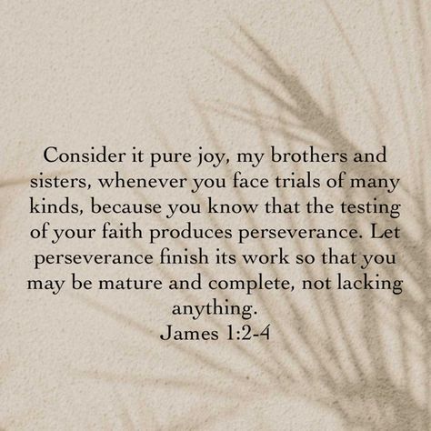 Famous Christian Quotes, Consider It Pure Joy, God 1st, Unanswered Prayers, Bible Motivation, Brothers And Sisters, Prayer Scriptures, Inspirational Bible Quotes, Inspirational Prayers