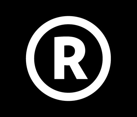 Registered Trademark Symbol, Registered Trademark Logo, Rated R Logo, R Symbol, Incognito Logo, Graphic Design Symbols, Y2k Symbols, R Logo, Clothing Brand Logo