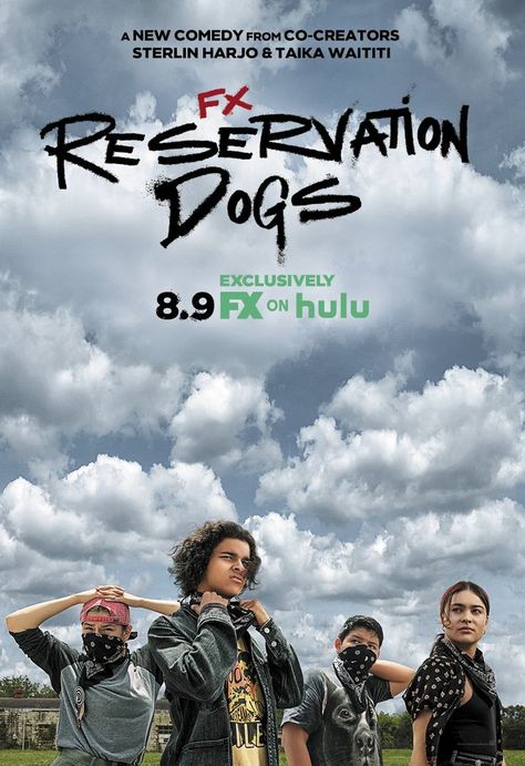 Rez Dogs, Native American Movies, Reservation Dogs, Big Tv, Diego Luna, Emily Deschanel, Ralph Macchio, Taika Waititi, Helena Bonham Carter