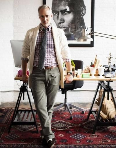 Bastian. Desk Rug, Power Poses, Nick Wooster, Michael Bastian, Grace Jones, Dad Fashion, Business Casual Work, Charming Man, Classy Men