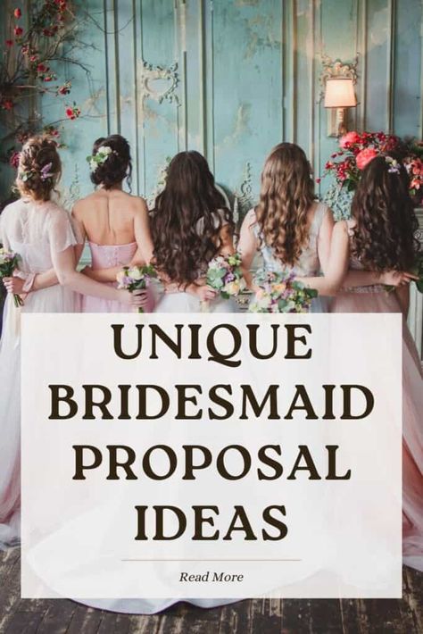 Asking Bridesmaids Ideas Unique, How To Ask Your Bridesmaids Unique, Bridesmaid Ask Ideas, Gifts For Asking Bridesmaids, Non Traditional Bridesmaid Proposal, Unique Bridesmaids Proposals, Ideas For Bridesmaid Proposal, Ideas For Asking Bridesmaids, Bridesmaid Proposal Party Ideas