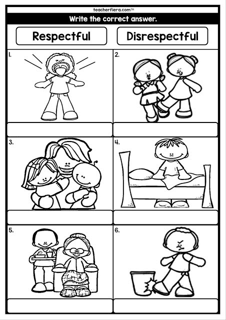 teacherfiera.com: ENGLISH YEAR 1 (JULY 2019) CIVIC EDU :MUTUAL RESPECT- MATERIALS AND EDITABLE LESSON PLAN Manners And Responsibilities Grade 1, Prek Respect Activities, Respect And Responsibility Activities, Preschool Respect Activities, Respect Activities For Kindergarten, Family Values Worksheet, Respect Activities For Preschool, Respect Crafts For Kids, Respect Worksheets For Kids