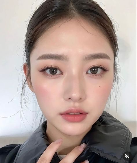 Asian Makeup Looks, Korean Makeup Look, Soft Makeup Looks, Korean Eye Makeup, Ethereal Makeup, Asian Eye Makeup, Soft Makeup, Makeup Looks Tutorial, Makeup Makeover