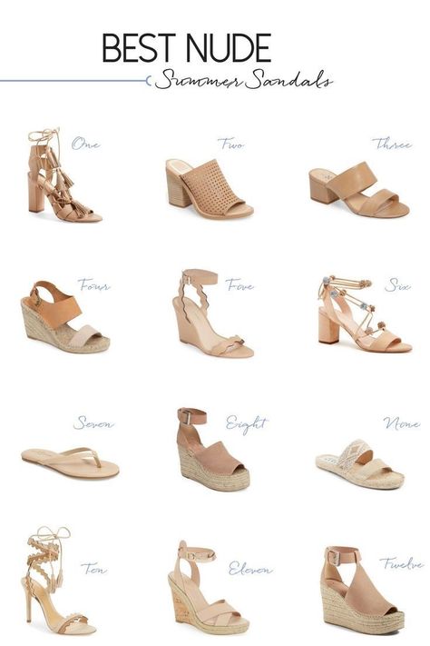 Beige Shoe, Erin Busbee, Sandals Outfit Summer, Busbee Style, Heel Sandals Outfit, Mode Shoes, Shoes Outfit Fashion, Nude Sandals, Fashion Vocabulary