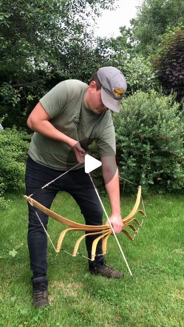 @dreamcraft_bows on Instagram: "Penobscot style penta-bow. To see how was it made check out the latest video on my YT channel - link in bio. - - - - - #bowyer #archery #weaponsdaily #longbow #recurvebow #woodcrafts #archer #bowhunter" Penobscot Bow, Backyard Archery Range Diy, Hoyt Archery, Archery Range, Archery Bow, Recurve Bow, Archery Bows, Longbow, Compound Bow