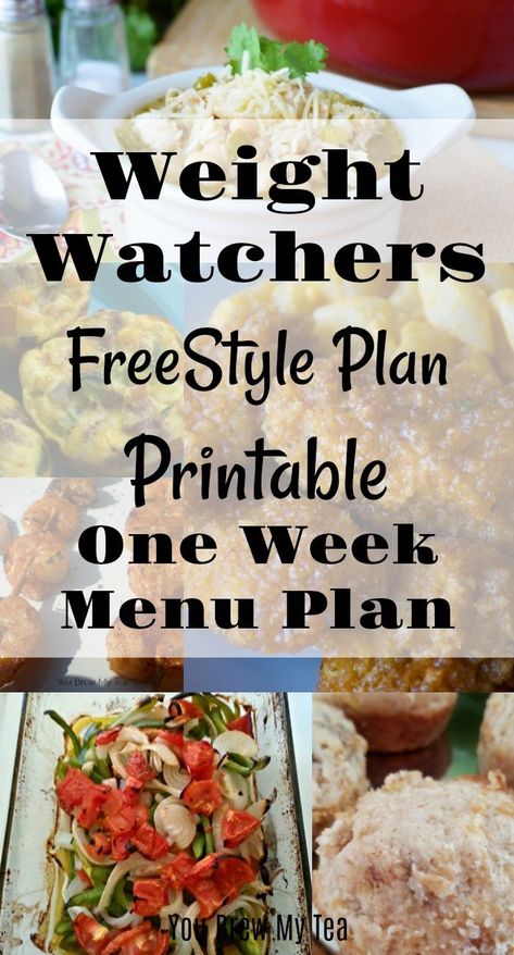 Week Menu Plan, Weight Watchers Menu, Ww Freestyle Recipes, Weight Watchers Program, Weight Watchers Plan, Weight Watchers Tips, Weight Watchers Meal Plans, Ww Food, Weight Watcher Meals