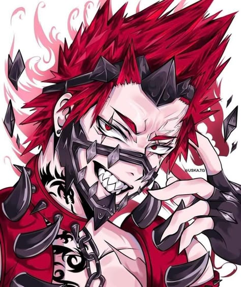 Villain Kirishima, Mha Villains, Halloween Costumes Women Creative, Eijirou Kirishima, Kirishima My Hero Academia, All Horror Movies, Academia Art, Villain Names, Anime Artist