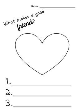 Friendship Friendship Activities For Adults, English Manipulatives, Friendship Crafts Preschool, Friendship Building Activities, Friendship Pie, Friendship Preschool Crafts, What Makes A Good Friend, Valentines Day Worksheets, Therapeutic Worksheets