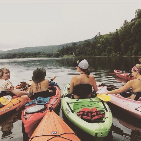 A day on the river. Kayak bachelorette party. Kayaking Bachelorette Party, Bachelorette Party Outdoors, Lake George Bachelorette, Summer Camp Bachelorette Party Ideas, Lake Cabin Bachelorette Party, Outdoors Bachelorette Party, Bachelorette Party Ideas Mountains, Glamping Bachelorette Party Ideas, Adventure Bachelorette Party