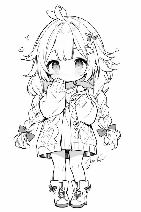 ☾~.~☕️follow me☕️~.~☾ Anime Sketch To Color, Manga Colouring Pages, Cute Anime Sketches Kawaii, Kawaii Coloring Pages Anime, Uncolored Drawings Anime, Anime Sketch Colored, Colouring Pages Anime, Anime Colouring Pages, Cute Girl Coloring Pages