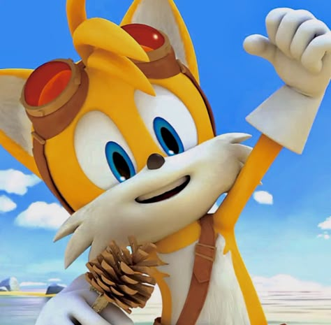 Tails Pfp, Tails Icons, Sonic Boom Tails, Tails Fanart, Miles Prower, Miles Tails Prower, Tails Sonic, Tails Boom, Sonic Tails