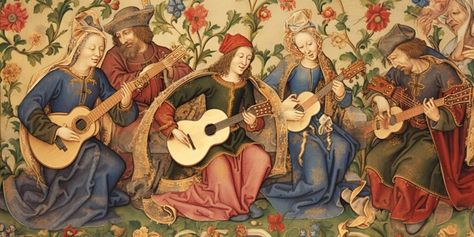 Step into a world of melody, poetry, and romance as we delve into the captivating realm of troubadour music. https://knightstemplar.co/the-enchanting-troubadours-exploring-medieval-music/ Medieval Music Aesthetic, Medieval Troubadour, Medieval Music, Wood Elf, Medical Anatomy, Medieval Times, Medieval Period, Pre Raphaelite, Music Aesthetic