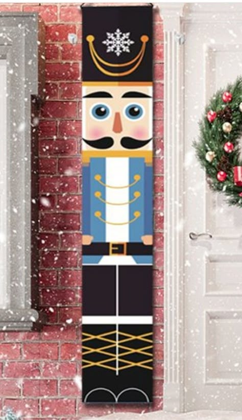 Porch Leaners, Nutcracker Christmas Decorations, Pallet Christmas, Christmas Yard Decorations, Christmas Decorations Diy Outdoor, Christmas Signs Wood, Christmas Wood Crafts, Holiday Crafts Christmas, Christmas Porch