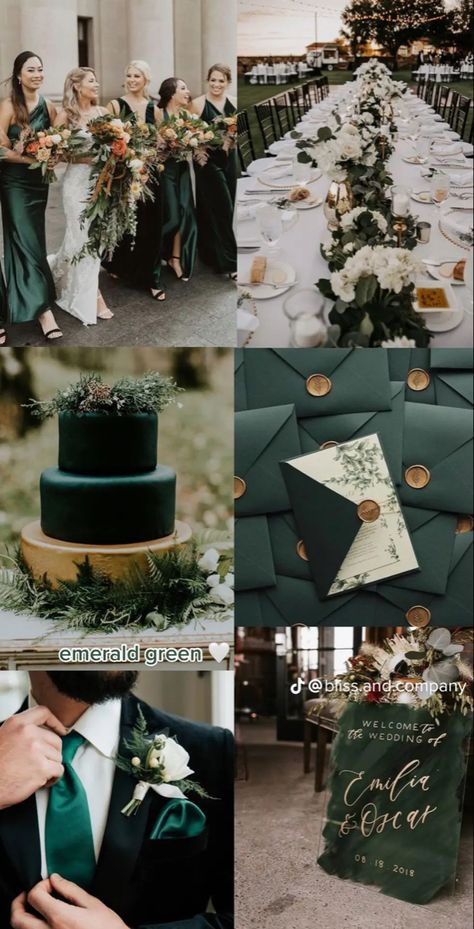 Emerald Green Color Scheme, Green Color Scheme, Emerald Velvet, Sunday Kind Of Love, Velvet Wedding, Emerald Green Color, Green Color Schemes, Maybe One Day, Church Wedding