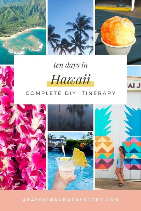 Hawaii Savings Plan, Hawaii Itinerary 10 Days, Best Hawaiian Island, Hawaii Vacation Tips, Hawaii Trip Planning, Hawaii Bucket List, Island To Visit, Hawaii Itinerary, Hawaiian Travel