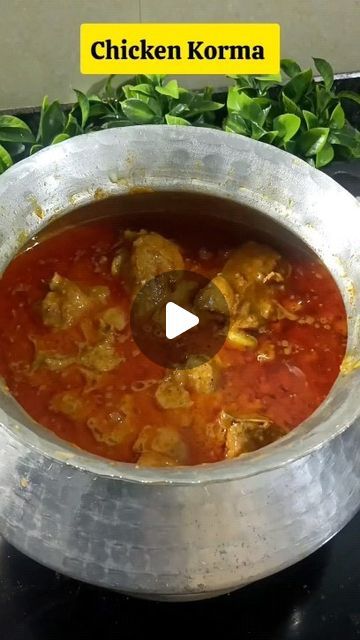 Chicken Korma Recipe Indian Foods, Beef Korma, Quick Chicken Curry, Indian Chicken Curry Recipe, Chicken Korma Recipe, Chicken Starter Recipes, Variety Food, Black Cardamom, Korma Recipe