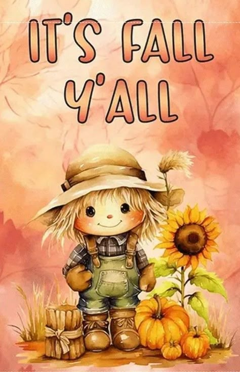 Fall Time Quotes, Happy Thanksgiving Wallpaper, Autumn Scarecrow, St Patricks Day Pictures, Cute Scarecrow, Fall Scenes, Happy Day Quotes, Fall Wallpapers, Night Blessings