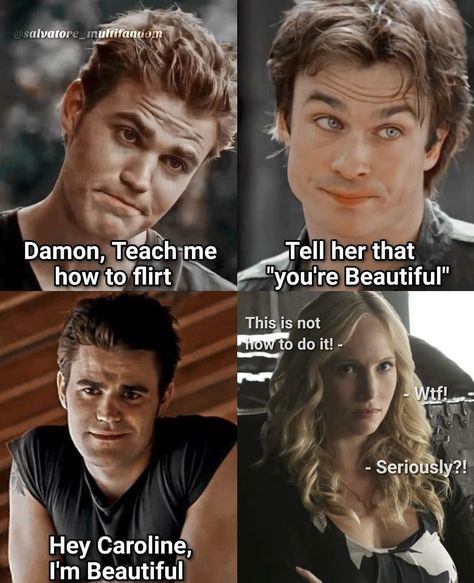 Funny Tvd Quotes, Tvd Funny, Klaus From Vampire Diaries, Tvd Quotes, Vampire Diaries Fashion, Tv Memes, Vampire Diaries Memes, Vampier Diaries, Original Memes