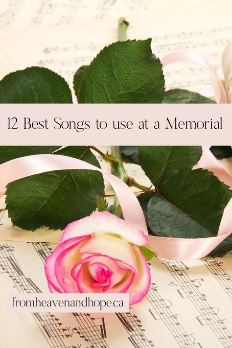 List the 12 songs to play at a funeral songs to play at memorial Slow Dance Songs, Memorial Songs, Slow Dance, Memorial Service, Best Songs, To Play, Songs, Music