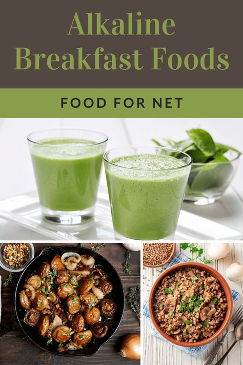 Breakfast can seem tricky if you're following an alkaline diet. Thankfully, there are some good choices, including these ones. #alkaline #diet Alkaline Breakfast, Dr Sebi Alkaline Food, Dr Sebi Recipes, Low Salt Diet, Desayuno Keto, Alkaline Diet Recipes, Best Diet Foods, Baking Powder Uses, Healthy Eating Diets