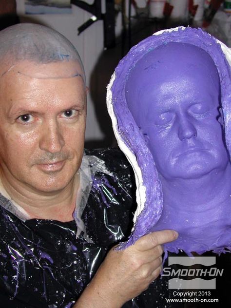 Body Casting: How to Make Full Head Molds with Body Double® How To Make Silicone, Body Casting, Body Cast, Special Fx Makeup, Formy Silikonowe, Face Mold, Special Effects Makeup, Cosplay Tutorial, Cosplay Diy