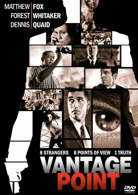 Vantage Point Forest Whitaker, Matthew Fox, Sigourney Weaver, Vantage Point, Movies To Watch, Movie Tv, Dvd, Favorite Movies, Film