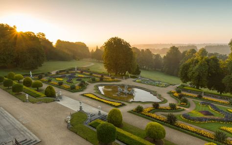 Explore the gardens online - Waddesdon Manor Waddesdon Manor, Country Style Interiors, Manor Garden, English Country Style, Victorian Garden, Formal Garden, Castle Garden, Formal Gardens, English Country House