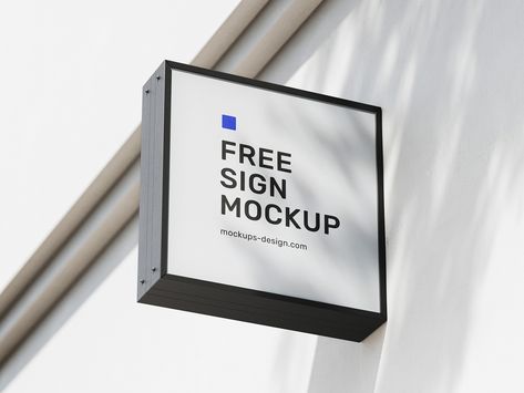 Square street sign mockup - Instant Download Shadow Overlay, Logo Mockups Psd, Street Wall, Sign Mockup, Mockup Downloads, Psd Template Free, Street Sign, Logo Mockup, Free Photoshop