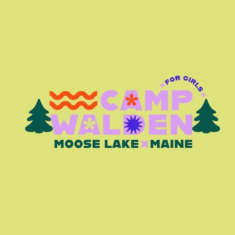 Camp Walden, Girls Camp, Lake, Camping, Home Decor Decals, ? Logo, Movie Posters, Art, Film Posters