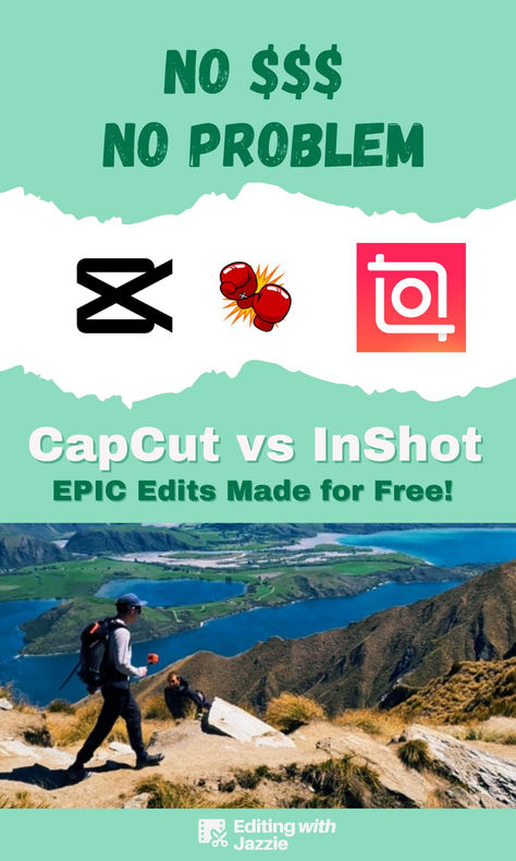 No Money, no problem, CapCut vs InShot - Epic Edits made for Free! Filters Capcut, Rule Of Thirds, Photo Stands, Photography Tips For Beginners, Editing Tools, Viral Video, Free App, Photography Techniques, No Problem