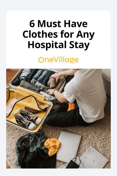 Hospital Visit Outfit, What To Pack In Hospital Bag For Surgery, Hospital Outfit Surgery, Hospital Clothes, Must Have Clothes, Packing Hospital Bag, Be Uncomfortable, Hospital Stay, Mental Hospital