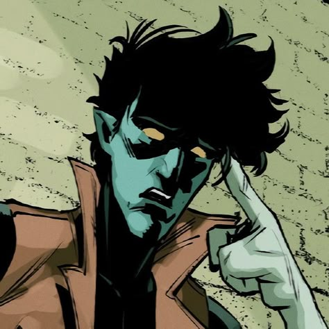 comic: Trials of X (2022) Nightcrawler Icon, X Men 97, Nightcrawler Marvel, Nightcrawler Comic, Comic Pfp, Nightcrawler Xmen, Night Crawler, Kurt Wagner, X 2022