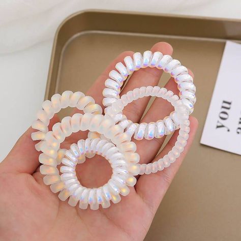 Custom Scrunchies Bulk Wholesale and Supplier from China Fairy Hair Accessories, Hair Accessories Korean, Korean Phone, Thicker Stronger Hair, Ring Female, Fairy Hair, Female Hair, Mermaid Coloring, Hair Rings