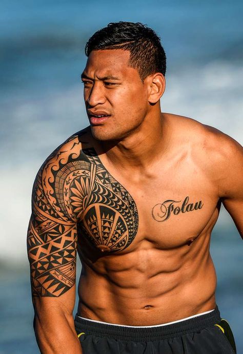 rugby tattoos - Google Search Tongan Tattoo, Maori Tattoo Frau, Tato Maori, Filipino Tattoos, Polynesian Tattoo Designs, Marquesan Tattoos, Maori Tattoo Designs, Samoan Tattoo, Tattoo Inspiration Men