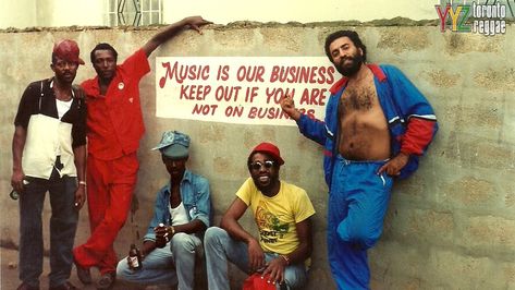 King Jammys studio around 1989/1990 Kingston Jamaica with Pampidoo and Tullo T + RZee Jackson 50s Outfit, Kingston Jamaica, Reggae Music, Dance Hall, Kingston, Jamaica, Old Photos, Toronto, Jam