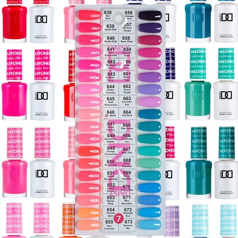 Browse All Our DND Collections Online Today! – Nail Company Wholesale Supply, Inc Dnd Pink Watermelon, Dnd Barbie Pink, Dnd Pink Gel Polish Colors, Magenta Aura, Pinkie Promise, Pink Gel Polish, Nail Polish Art Designs, Barbie Pink Nails, Red Mars