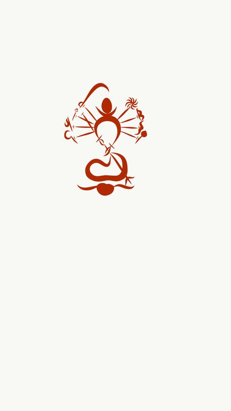 durga on Behance Picsart Search, Maa Tattoo Designs, Kolhapur Mahalaxmi, Hanuman Tattoo, Ma Tattoo, Bengali Art, Shiva Tattoo Design, God Tattoos, Durga Painting