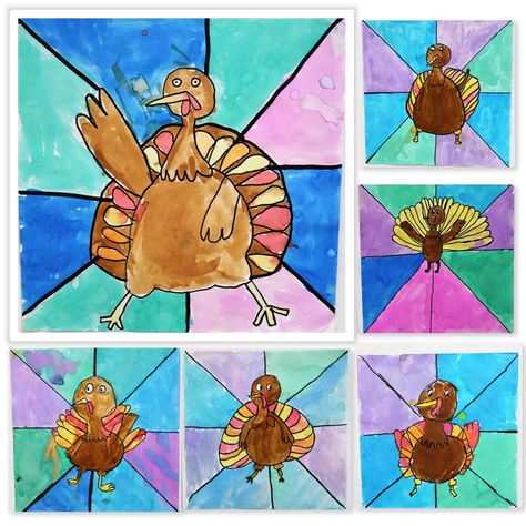 Turkeys, Thanksgiving, Thanksgiving Art Projects, Warm and Cool Colors, art ed, Art Education Blog, karen ray, The Westfield School, 2nd Grade, Kim and Karen 2 Soul Sisters Art Education Blog Turkey Art Projects, Name Art Projects, Thanksgiving Art Projects, Turkey Art, 2nd Grade Art, Fall Art Projects, Thanksgiving Art, Sisters Art, Warm And Cool Colors