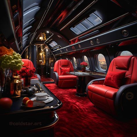 Black Private Jet Aesthetic, Cyberpunk House Interior, Cyberpunk House, Lux Interior, Airplane Interior, Gulfstream G650, Private Jet Interior, Luxury Jets, Plane Spotter