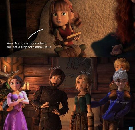 Httyd Crossover, Disney Crossover, Httyd Art, Disney Princess Images, Ppg And Rrb, Httyd Dragons, Disney Crossovers, Rise Of The Guardians, Movie Memes