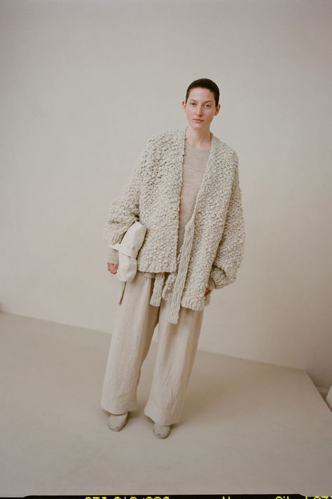 Lauren Manoogian Resort 2024 Fashion Show | Vogue Lauren Manoogian 2023, Boucle Knitwear, Resort 2024 Collection, Fashion Identity, Resort 2024, 2016 Fashion Trends, Boucle Coat, Lauren Manoogian, 2020 Fashion Trends