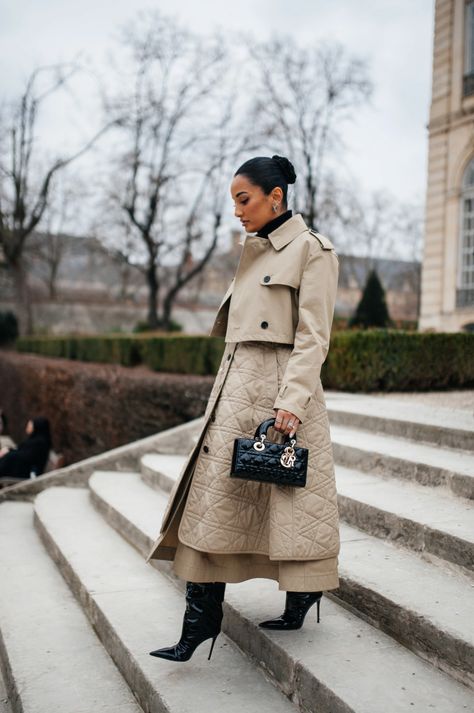 Streetwear Boots, Dior Outfit, Fashion Week 2023, Classy Makeup, Streetstyle Outfit, Paris Couture, Couture Week, Street Style Winter, Celebrity Outfits