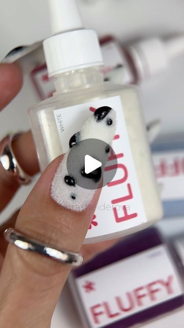 Fluffy Nails, Animal Nails, Milk, Nail Art, Nails, Glass, On Instagram, White, Instagram