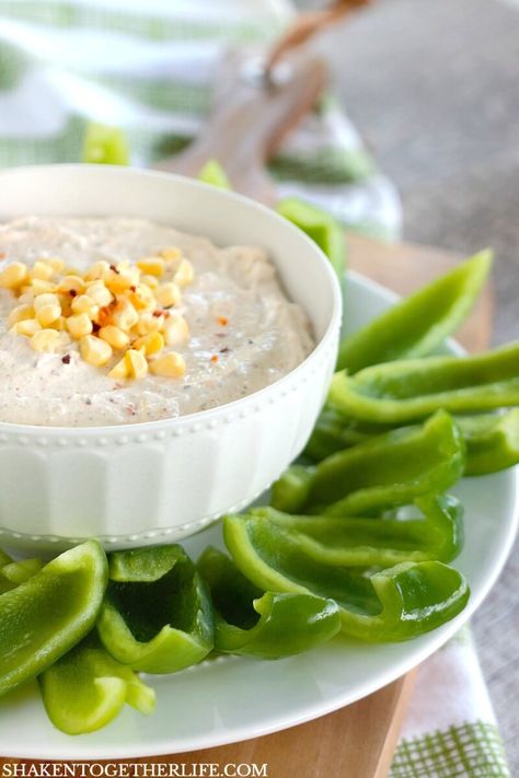 Dips To Eat With Bell Peppers, Bell Pepper Chips, Bell Pepers, Grilled Sweet Corn, Chipotle Seasoning, Chipotle Ranch, Chipotle Peppers, Elegant Appetizers, Florida Food