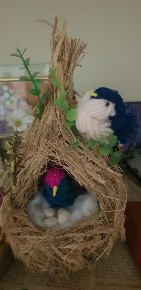 bird nest school project Birds Nest Craft, What Is A Bird, Birds Nest, Animal Habitats, School Project, Fun Activities For Kids, Bird Nest, Science Projects, Drawing Painting